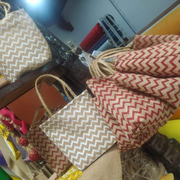 Bolsa de Yute ZigZag