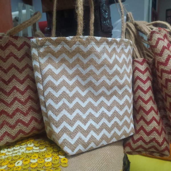 Bolsa de Yute ZigZag