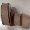 Rollo Cinta Yute Natural Borde Mismo