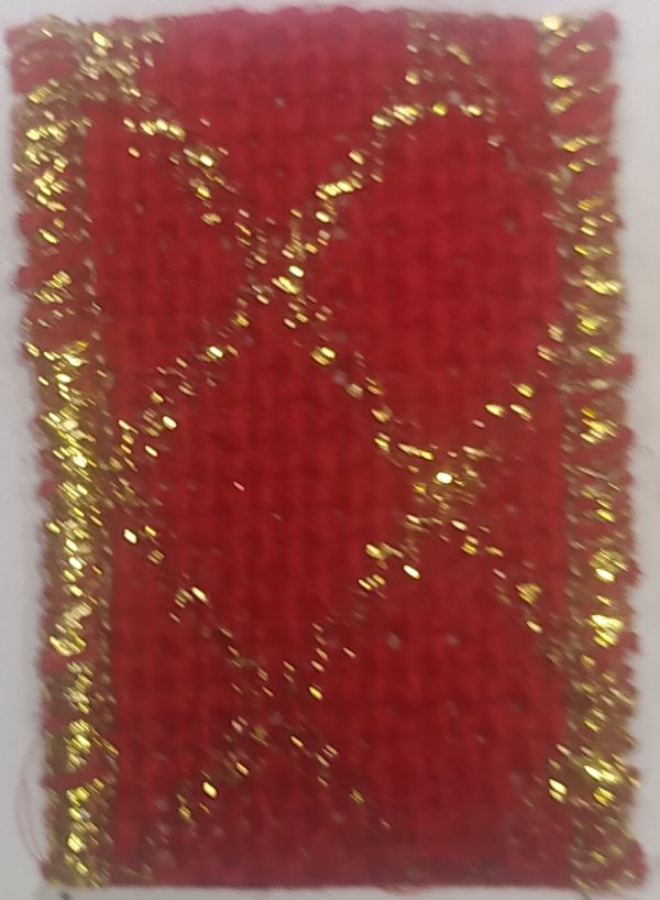 Y-C02-R07-B07-HA Cinta Yute Color Estampado en Rombos o Estrellas