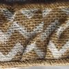Y-ZZ10-B06-HA-P02 Cinta en Yute con estampado ZigZag