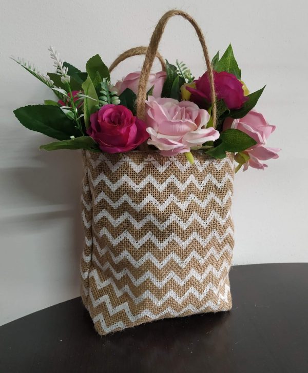 Bolsa de Yute ZigZag