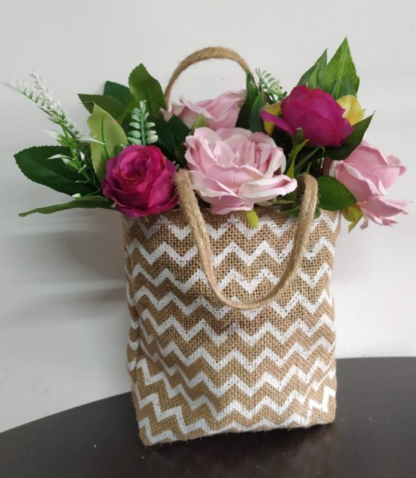 Bolsa de Yute ZigZag