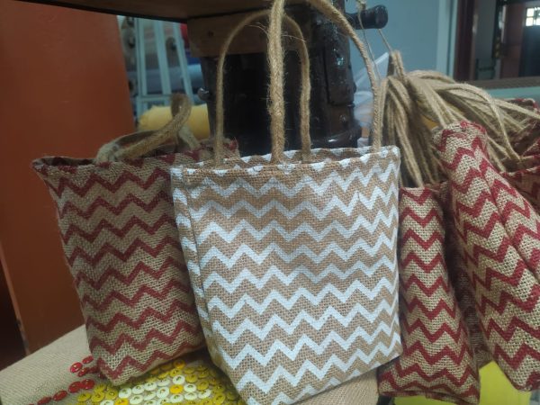 Bolsa de Yute ZigZag